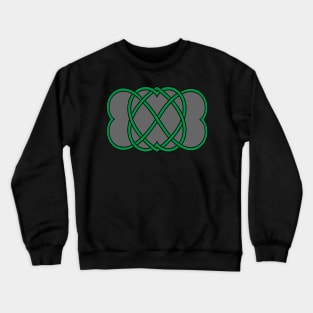 Celtic Knot Heart St Patricks Crewneck Sweatshirt